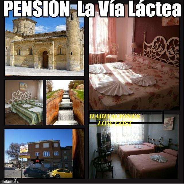 APARTAMENTO Pensión La Vía Láctea Frómista Exterior foto